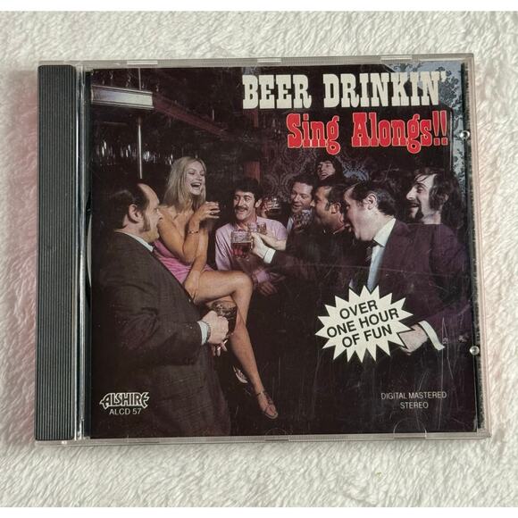 Beer Drinkin’ Sing Alongs!! German Party Songs CD 1991 Alshire ALCD 57 • Rare - Picture 1 of 8